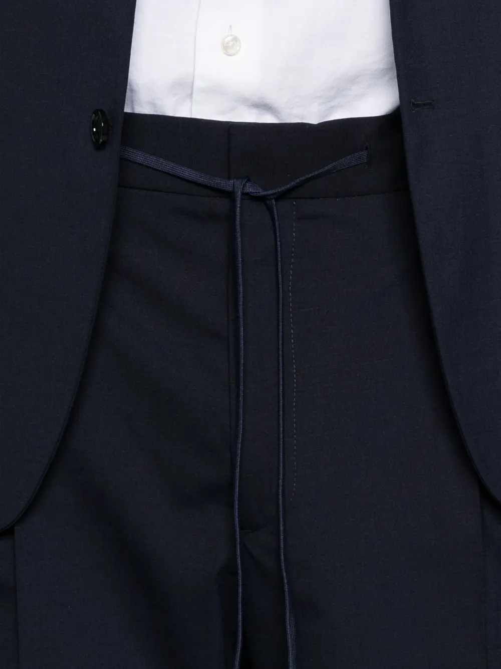 Lardini Pak met enkele rij knopen Blauw