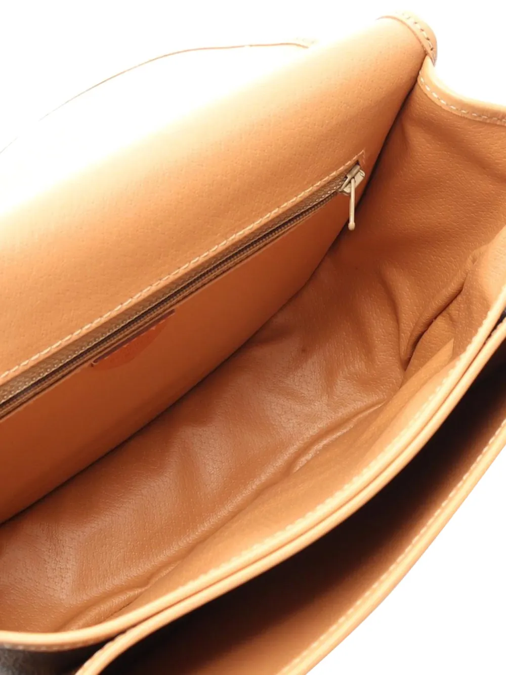 Pre-owned Celine 1990-2010 Macadam Crossbody Bag In Brown