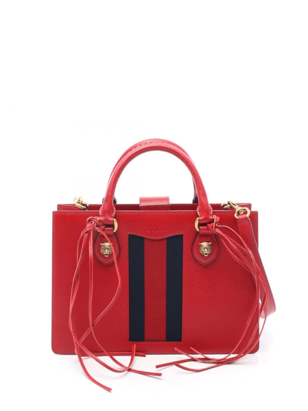 Gucci Pre-Owned 2016-2025 Medium Grained Calfskin Animalier Web Gucci Pre-Owned 2016-2025 Medium Grained Calfskin Animalier Web