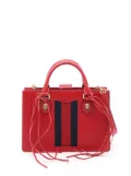 Gucci Pre-Owned 2016-2025 Medium Grained Calfskin Animalier Web satchel - Red