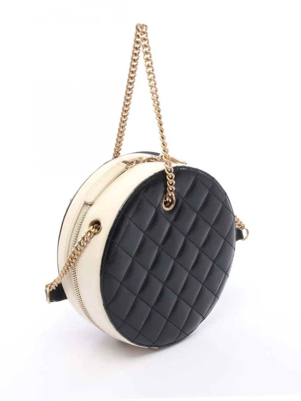 CHANEL Pre-Owned 2019 Crumpled Calfskin En Vogue Round Bag satchel - CHANEL Pre-Owned 2019 Crumpled Calfskin En Vogue Round Bag satchel -