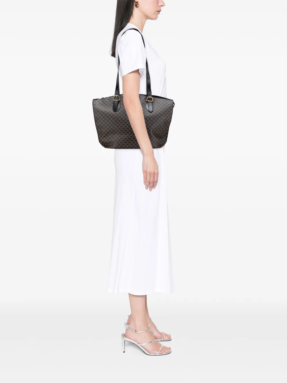 Celine Pre-Owned 1998 Macadam Coated Canvas tote bag | Pre-Owned | Image 2