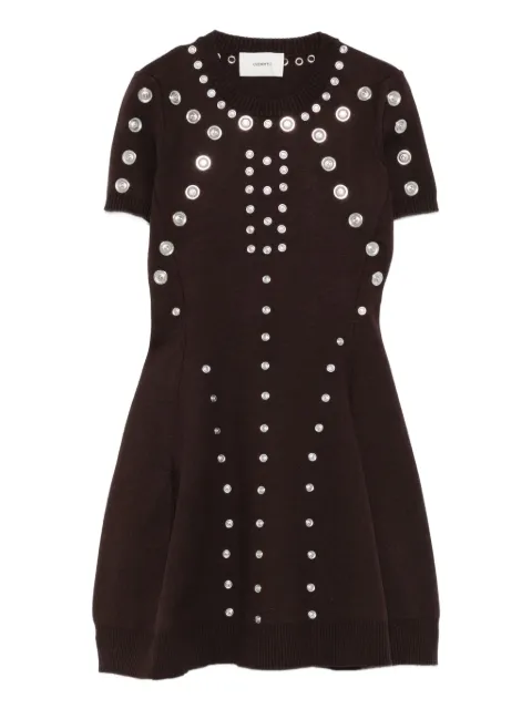 Coperni vestido corto con detalles