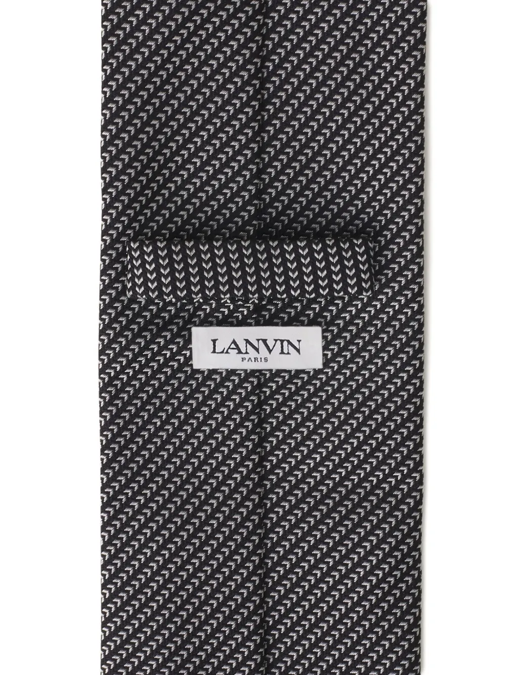 Lanvin Zijden stropdas Zwart
