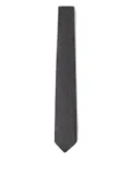 Lanvin silk tie - Black