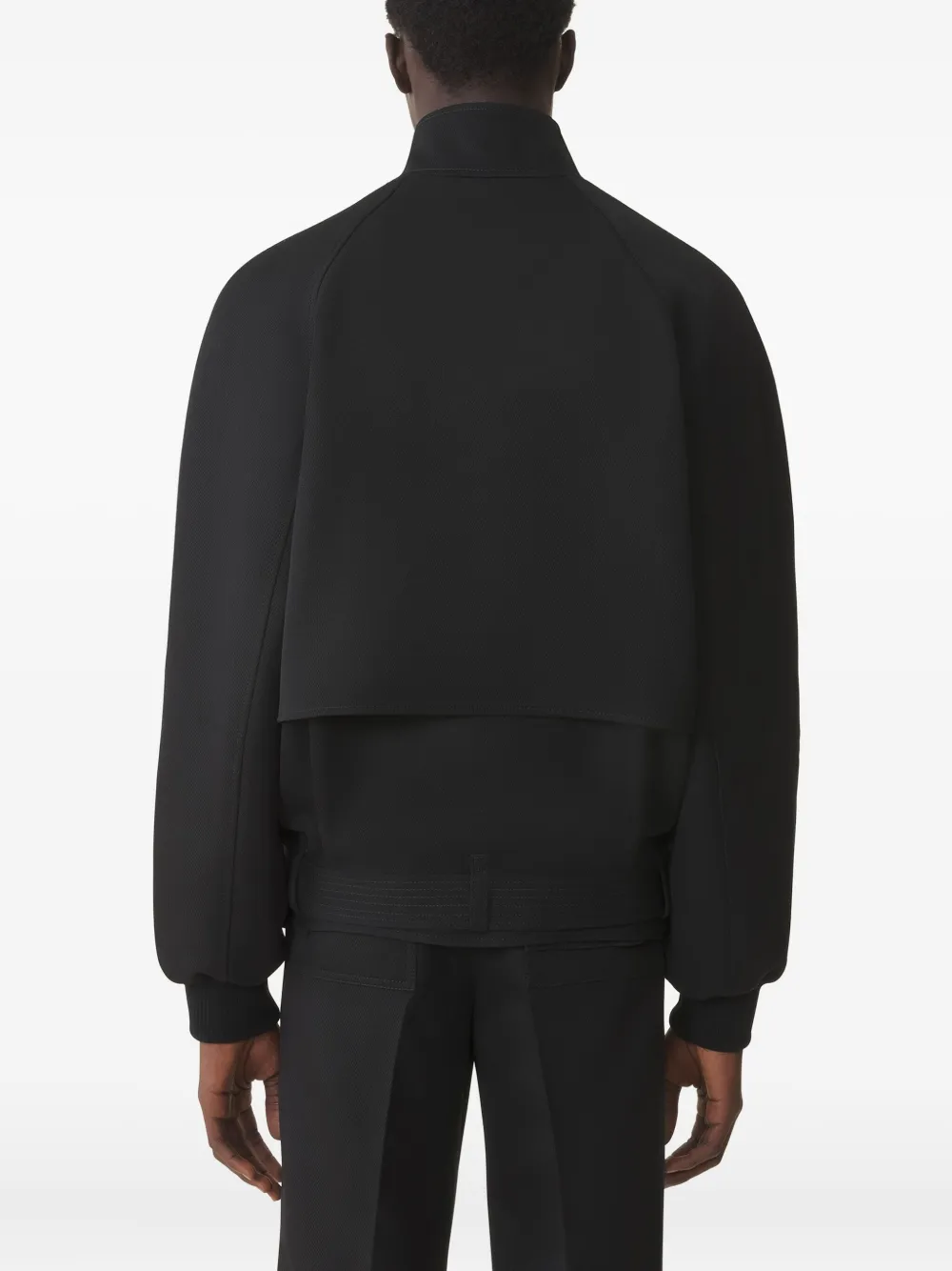 Lanvin Jas met riem Zwart