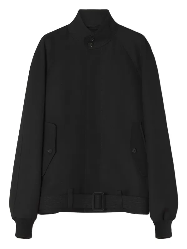 Lanvin Belted Jacket in Black