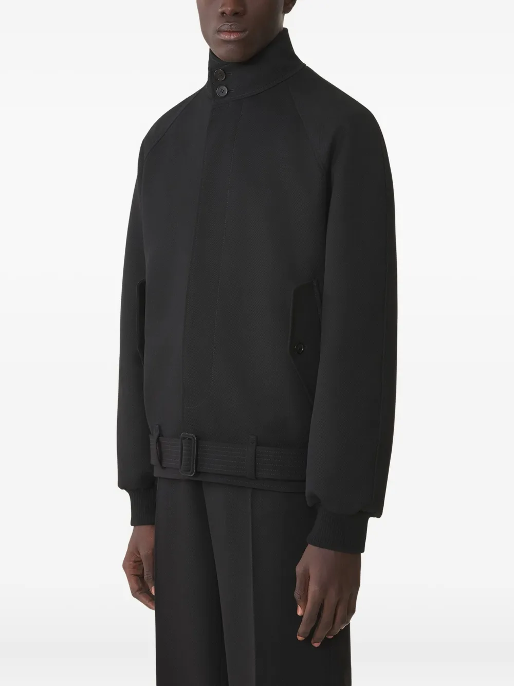 Lanvin Jas met riem Zwart