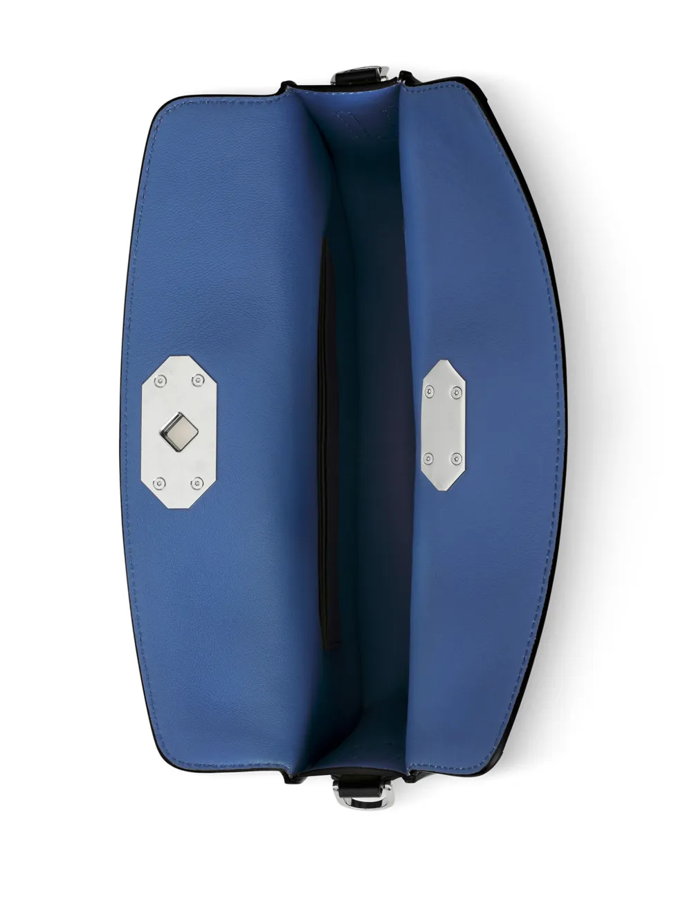 Lanvin Clutch met logoplakkaat Zwart