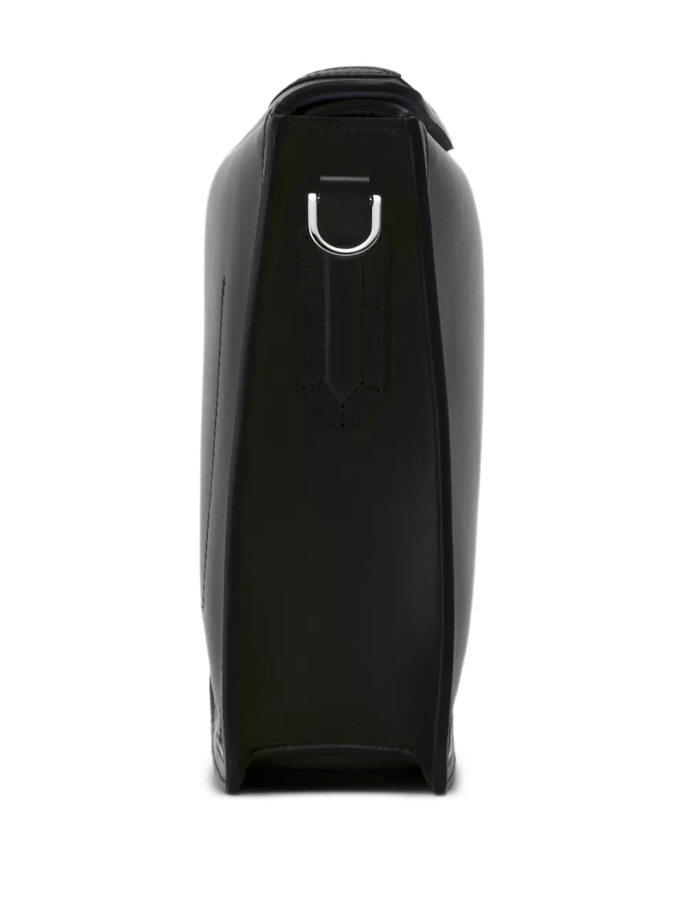 Lanvin Clutch met logoplakkaat Zwart