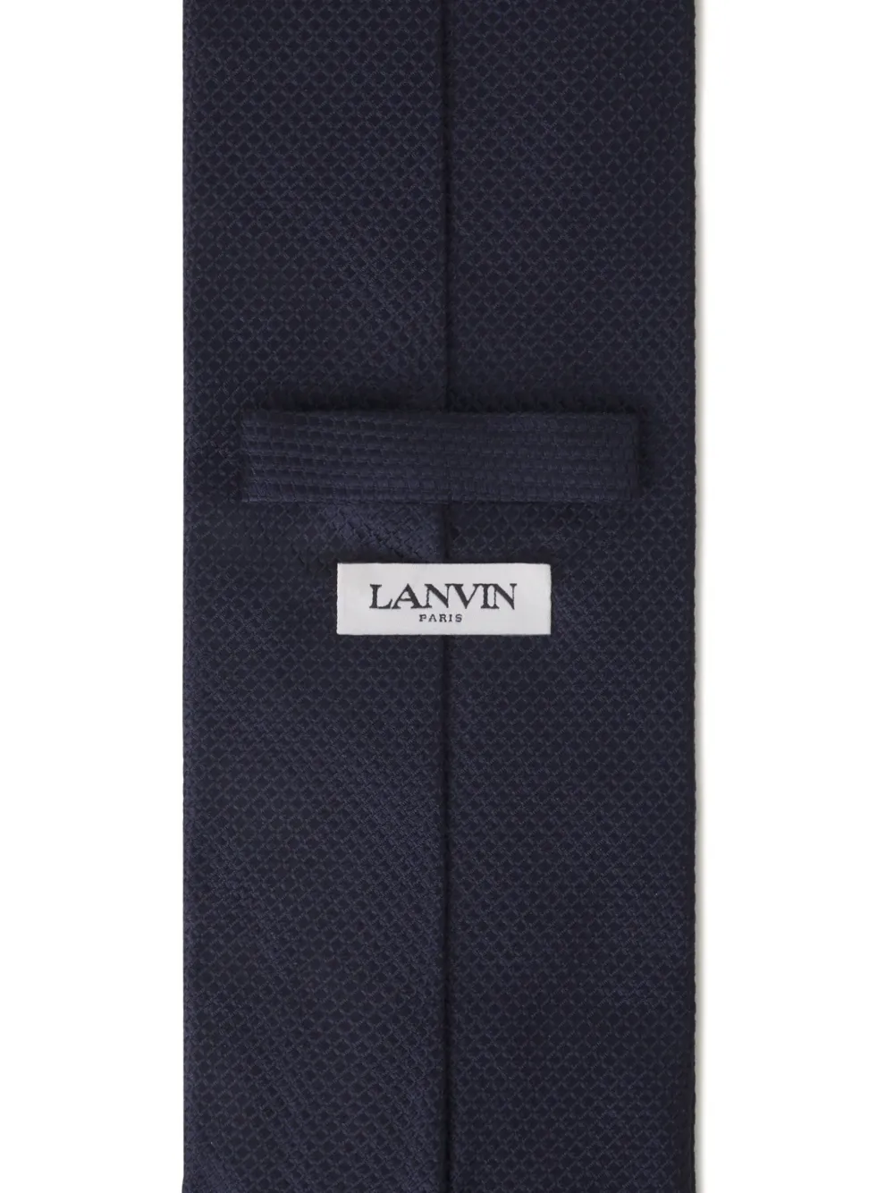 Lanvin Zijden stropdas Blauw