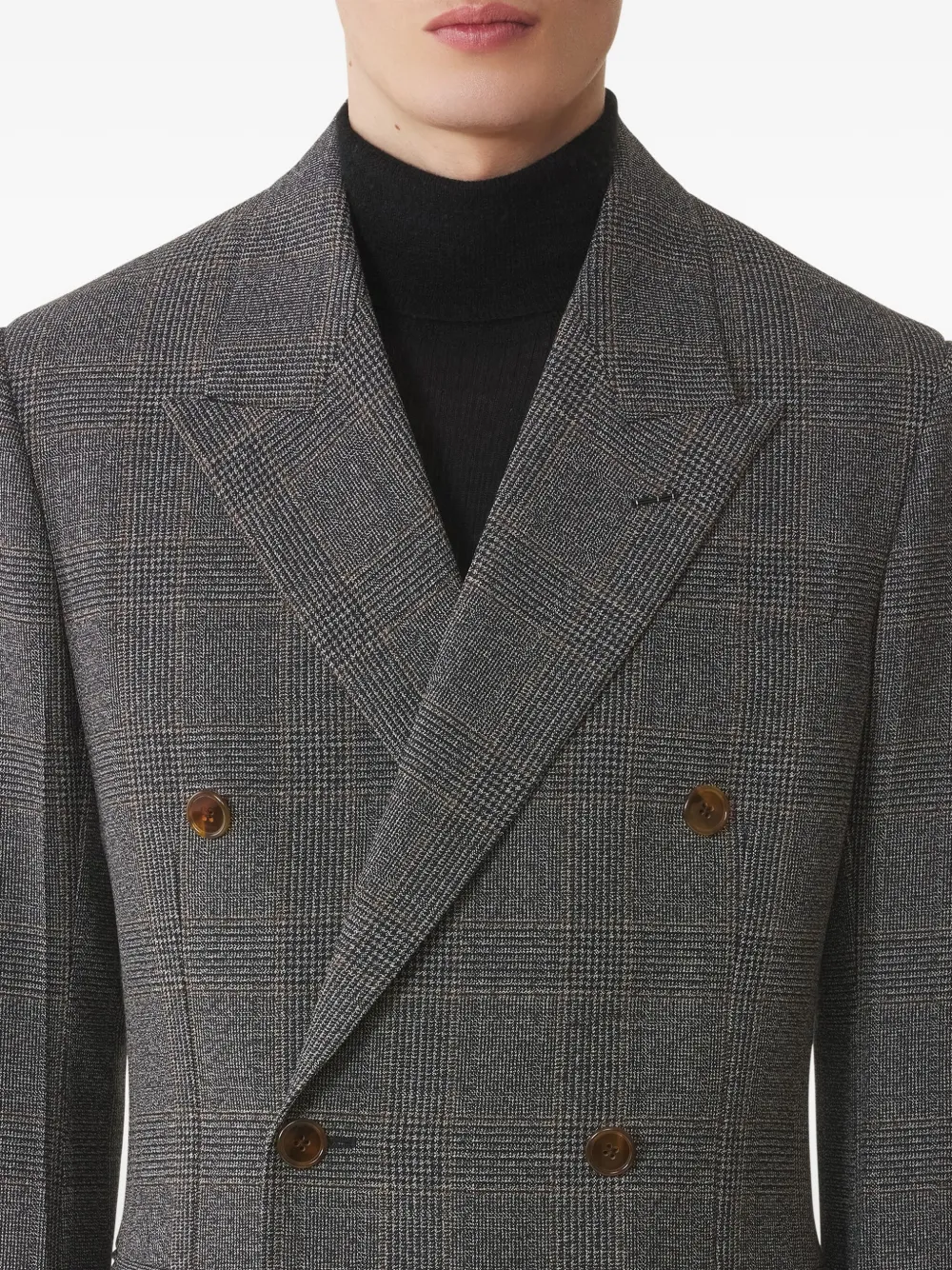 Lanvin Blazer met dubbele rij knopen Grijs
