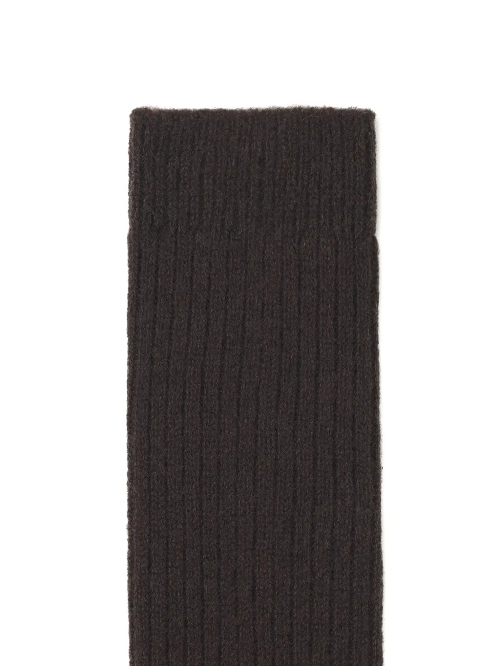 Lanvin Ribgebreide sokken Bruin