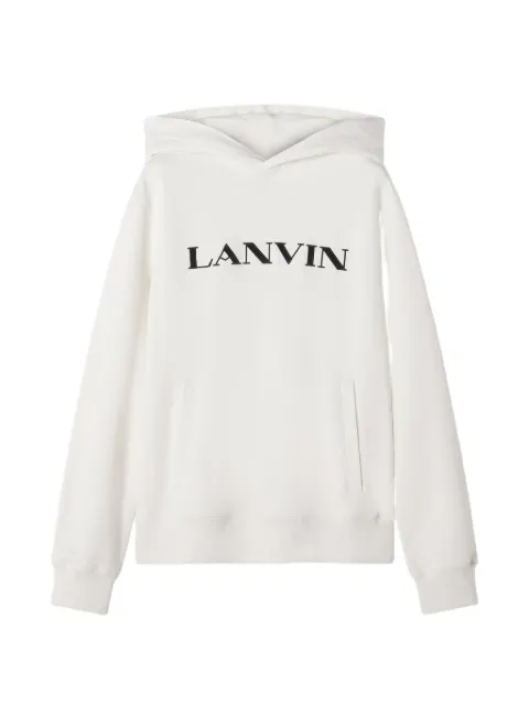 Lanvin logo-embroidered hoodie