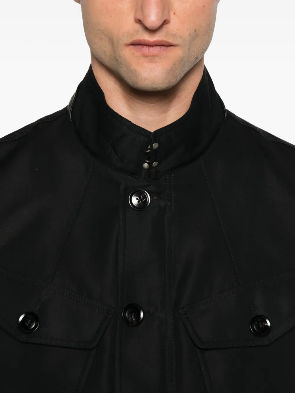 TOM FORD Jack met klepzak Zwart