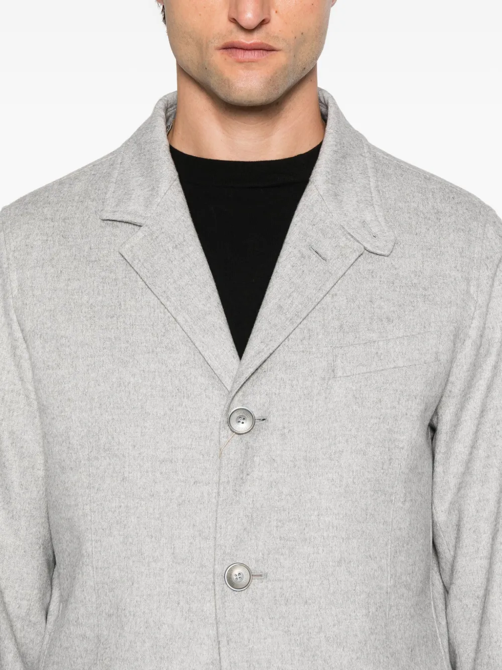 Herno three-button blazer Grijs