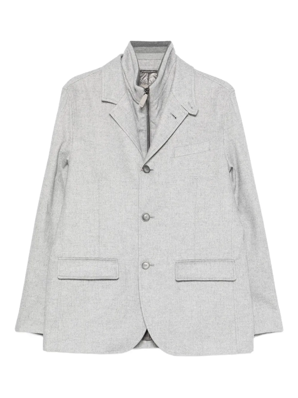 Herno three-button blazer Grijs