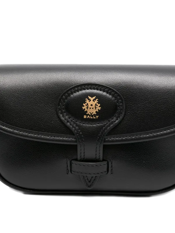 Bally レザー ショルダーバッグ | ブラック | FARFETCH JP