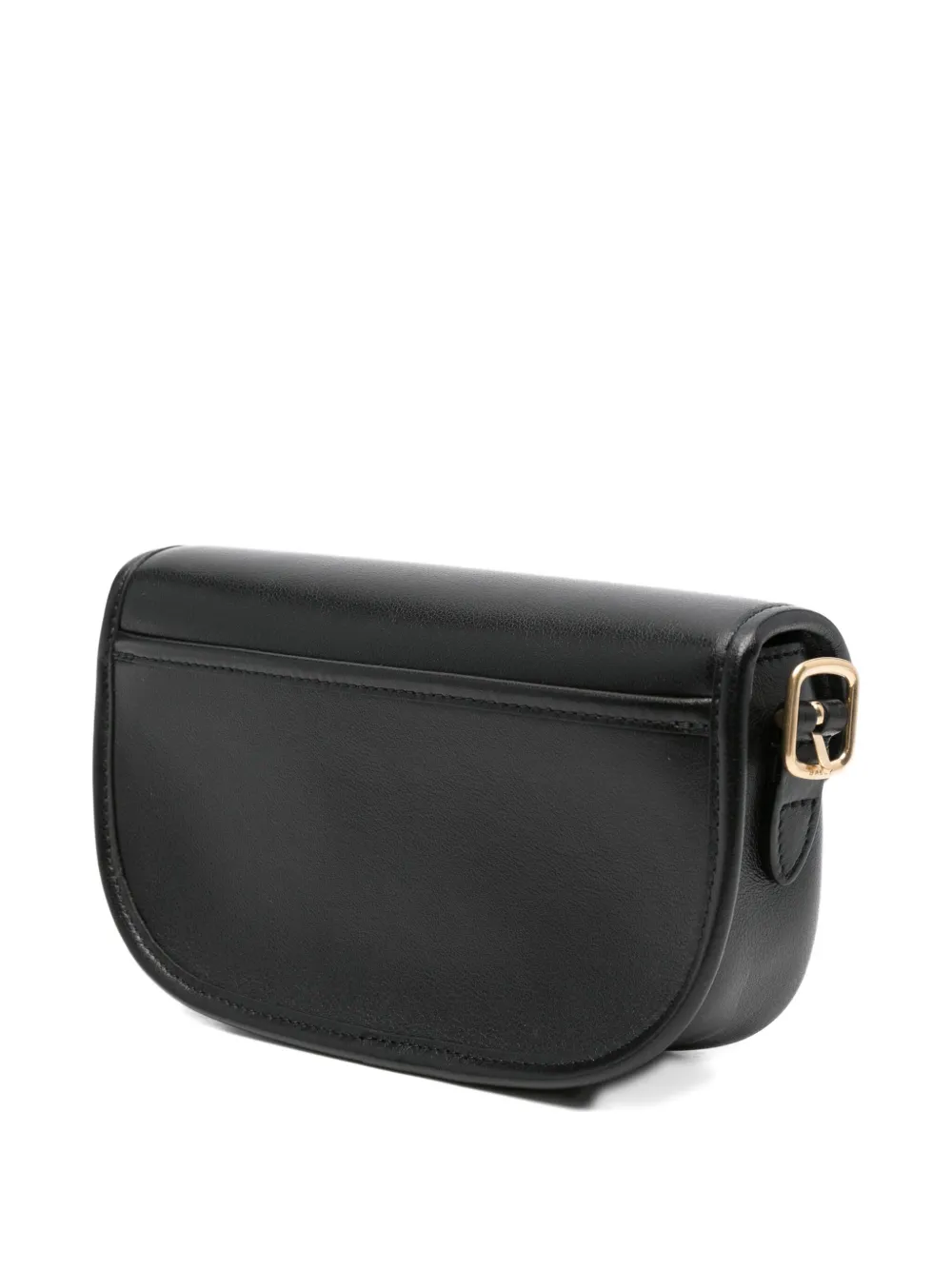 Bally Leren crossbodytas Zwart