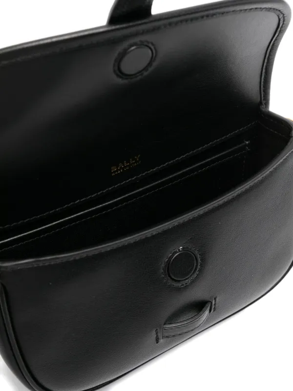 Bally レザー ショルダーバッグ | ブラック | FARFETCH JP