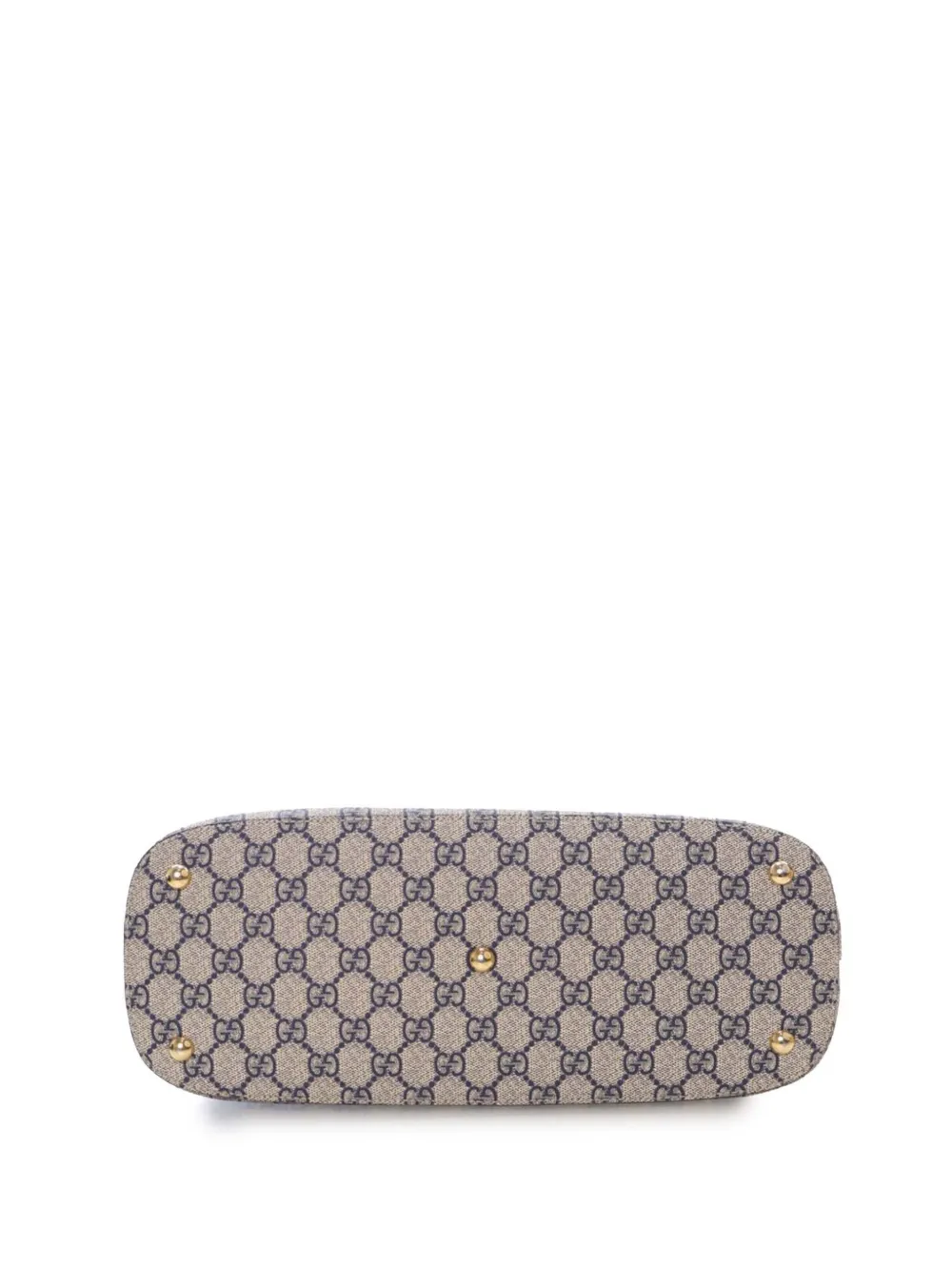 Pre-owned Gucci 2000-2015 Gg Supreme Linea A Satchel In Brown