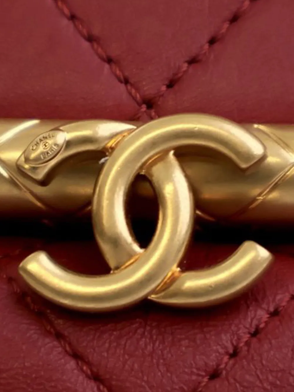 CHANEL Pre-Owned 2020 Micro Quilted Lambskin My Crush Bag satchel | Pre-Owned | Image 2