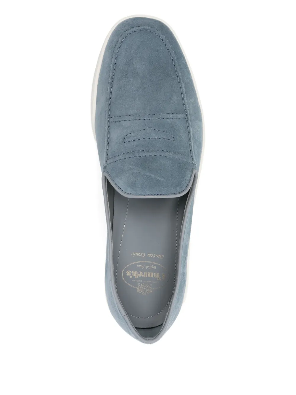 Church's suede penny loafers Blue