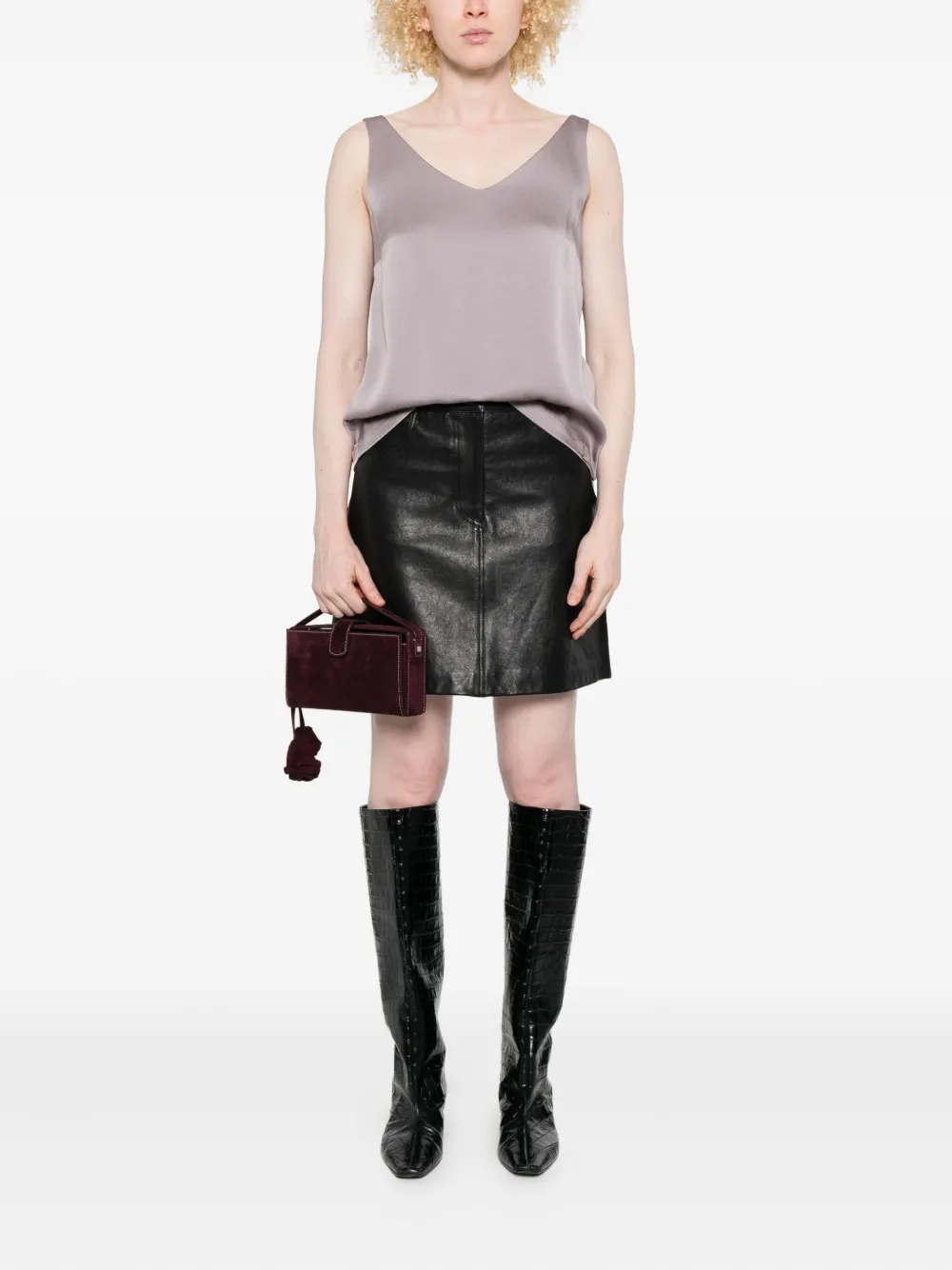 Herno v-neck top | Vests & Tank Tops | Image 2