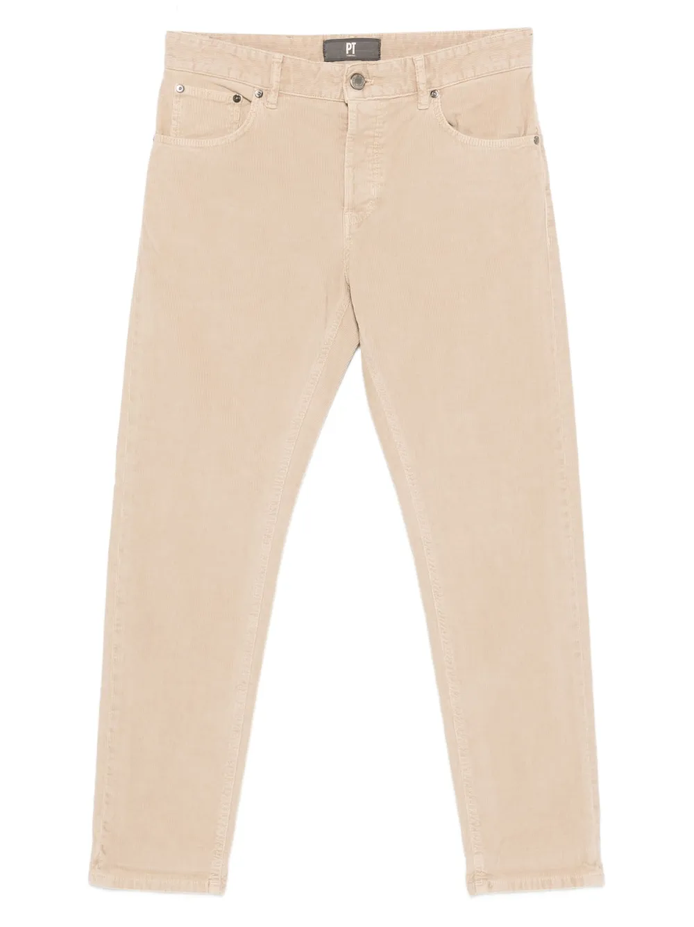 PT Torino five-pocket corduroy trousers Beige