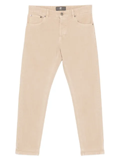 PT Torino pantalones de pana con cinco bolsillos