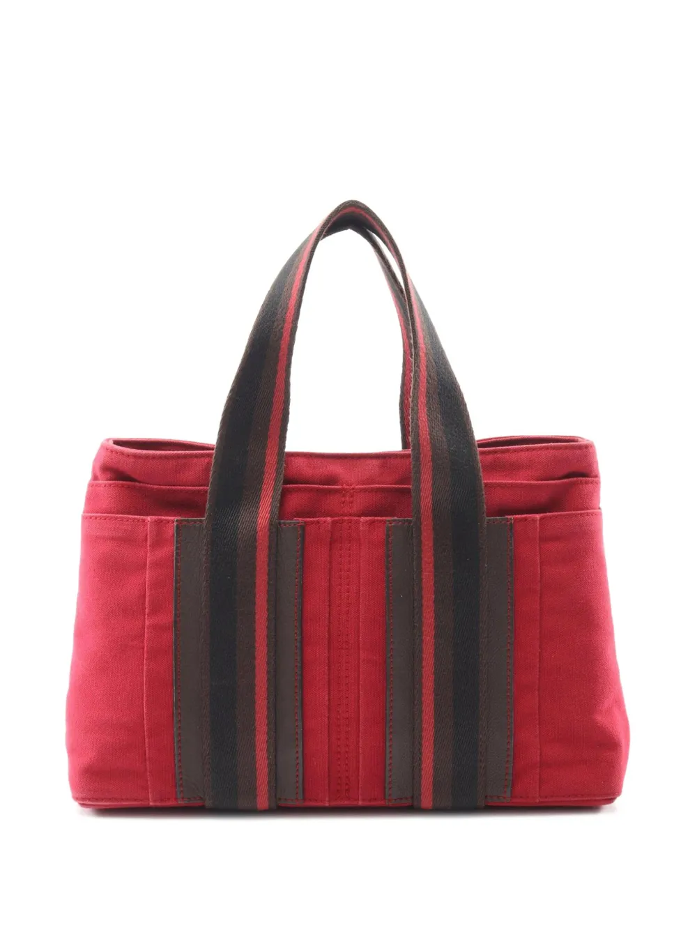 Hermès Pre-Owned 20th Century Canvas Sac Troca Horizontal PM tote bag Hermès Pre-Owned 20th Century Canvas Sac Troca Horizontal PM tote bag