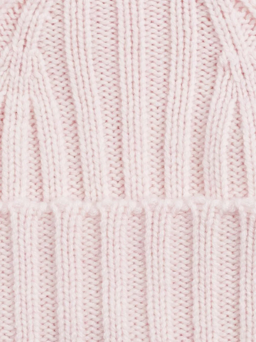 Chinti & Parker Ribgebreide muts - Roze