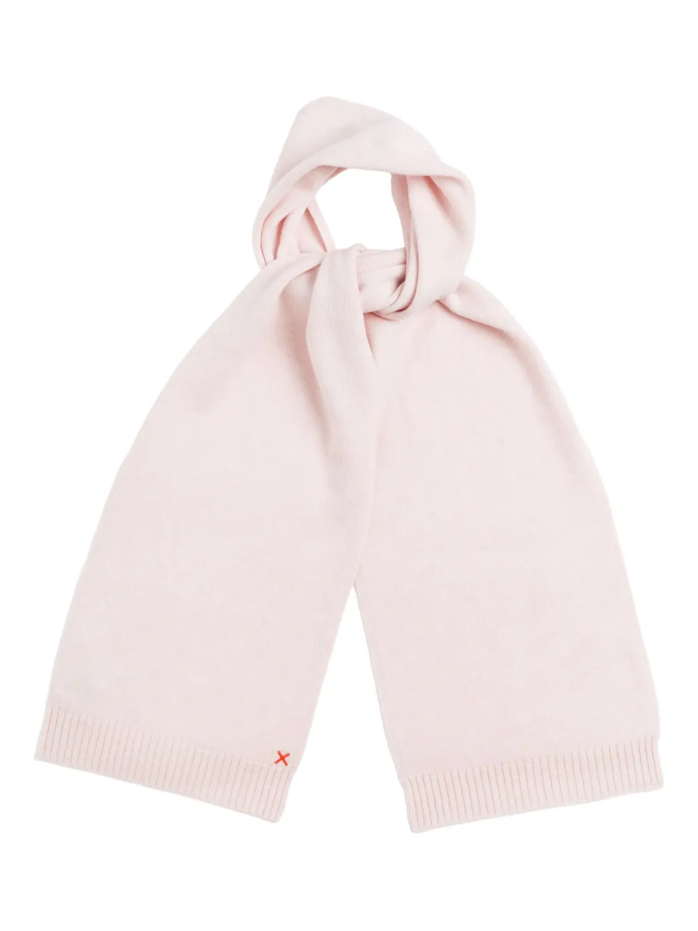 Chinti & Parker Sjaal met geribbelde afwerking - Roze