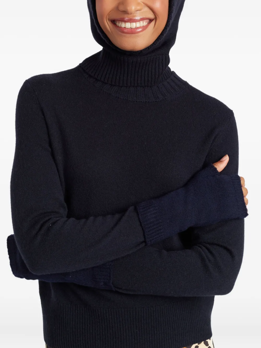 Chinti & Parker ribbed-trim balaclava | Image 2