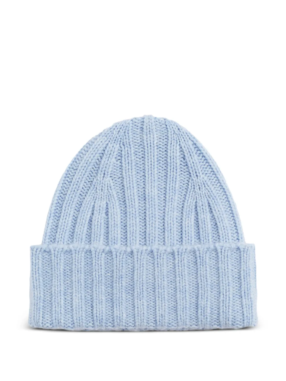 Chinti & Parker Ribbed-knit Beanie In Blue