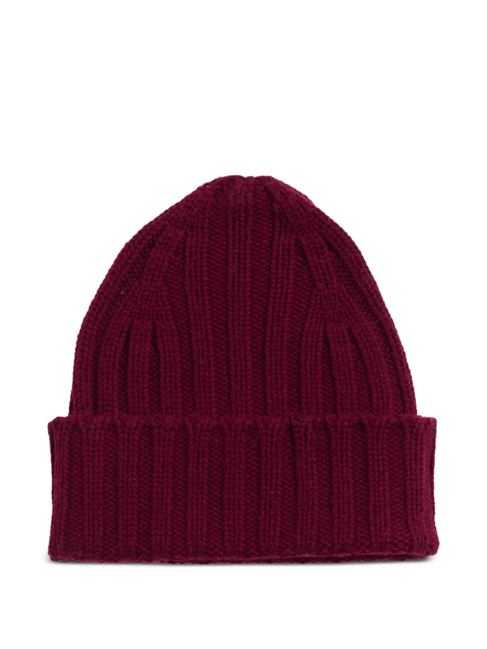 Chinti & Parker Ribbed Beanie In Red