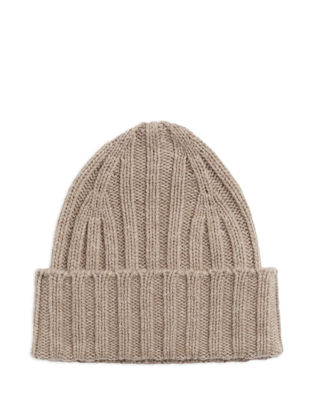 Chinti & Parker Ribbed Beanie In Neutral