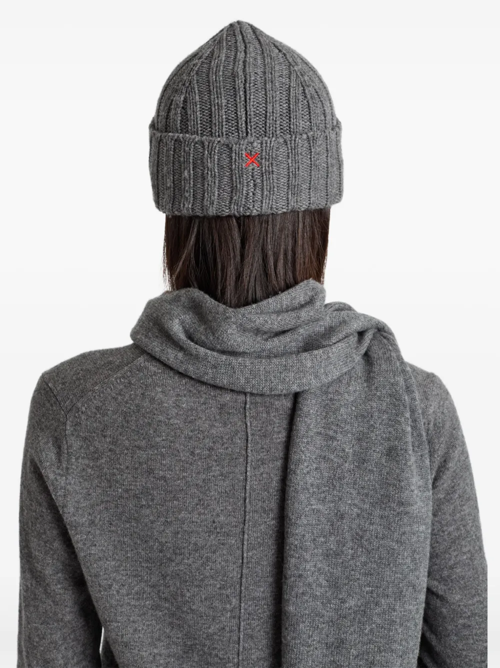Chinti & Parker Geribbelde muts - Grijs