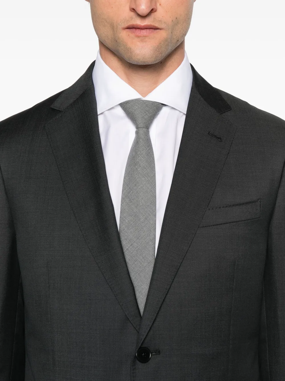 Zegna Pak met drie knopen Grijs