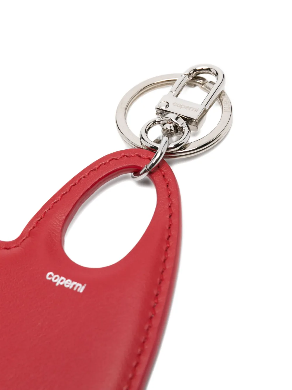 Coperni Sleutelhanger met hart Rood