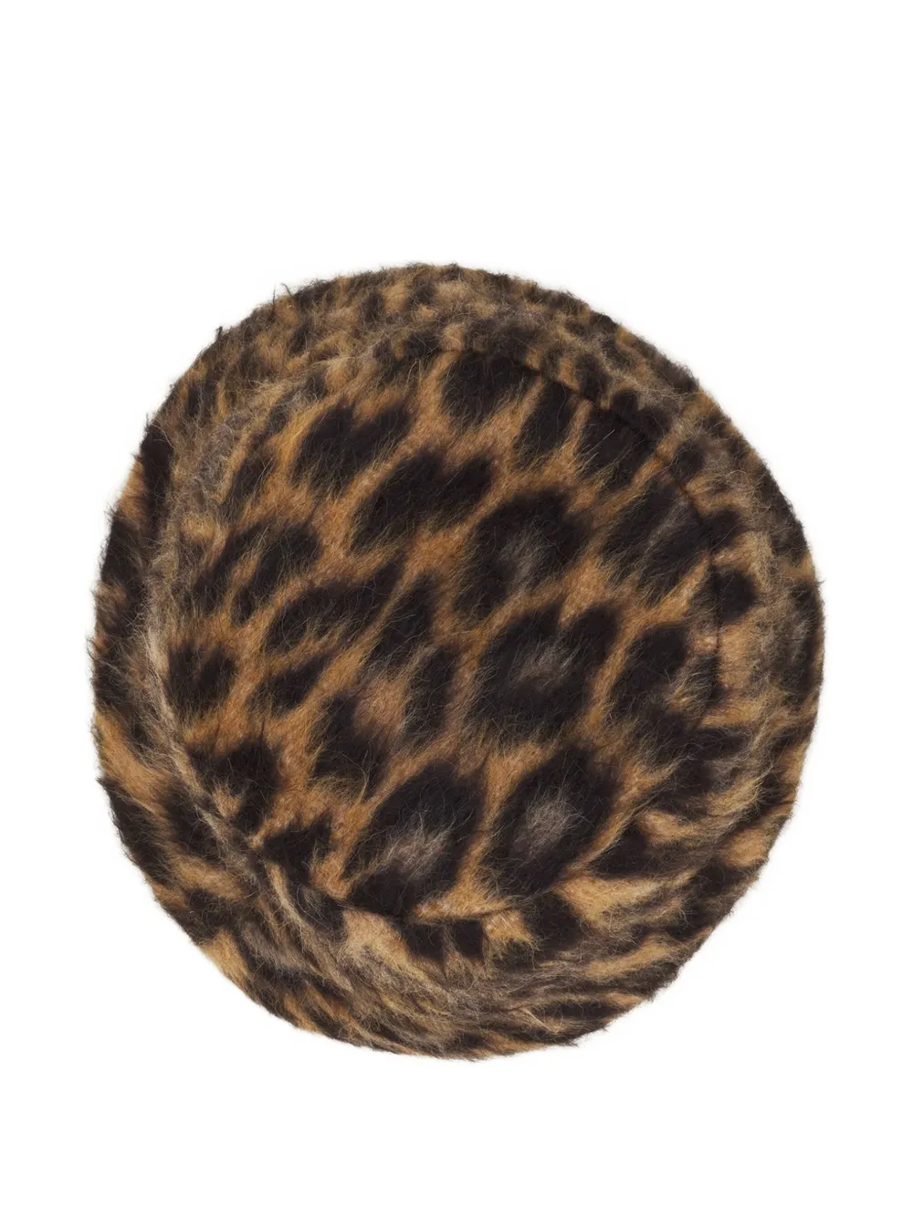 Lanvin Vissershoed met luipaardprint Bruin