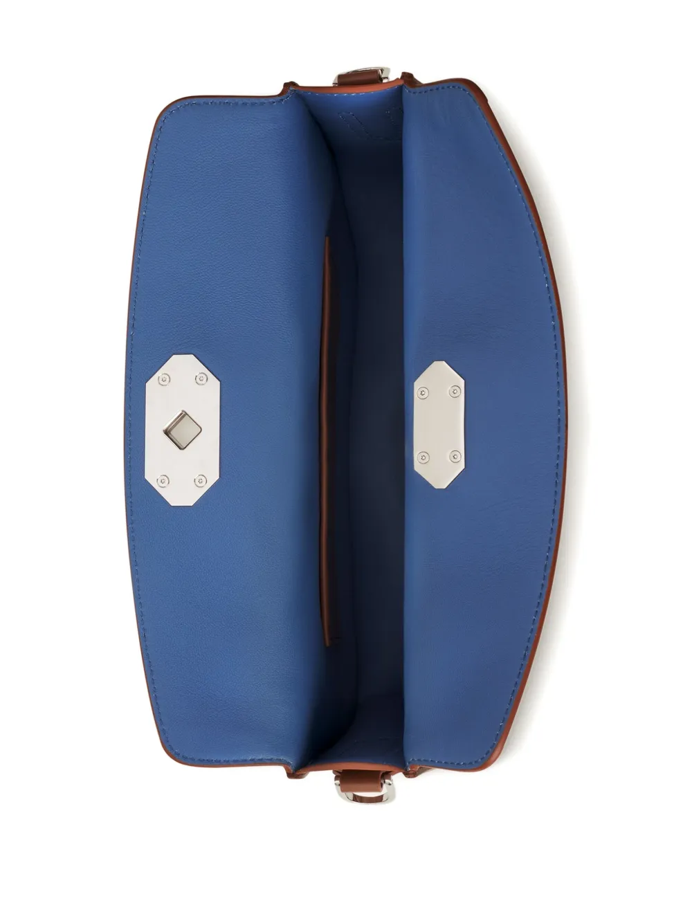 Lanvin Leren clutch Bruin