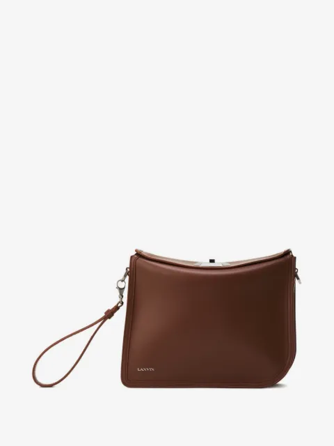 Lanvin leather clutch bag