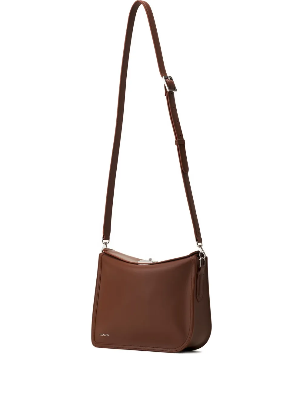 Lanvin Leren clutch - Bruin