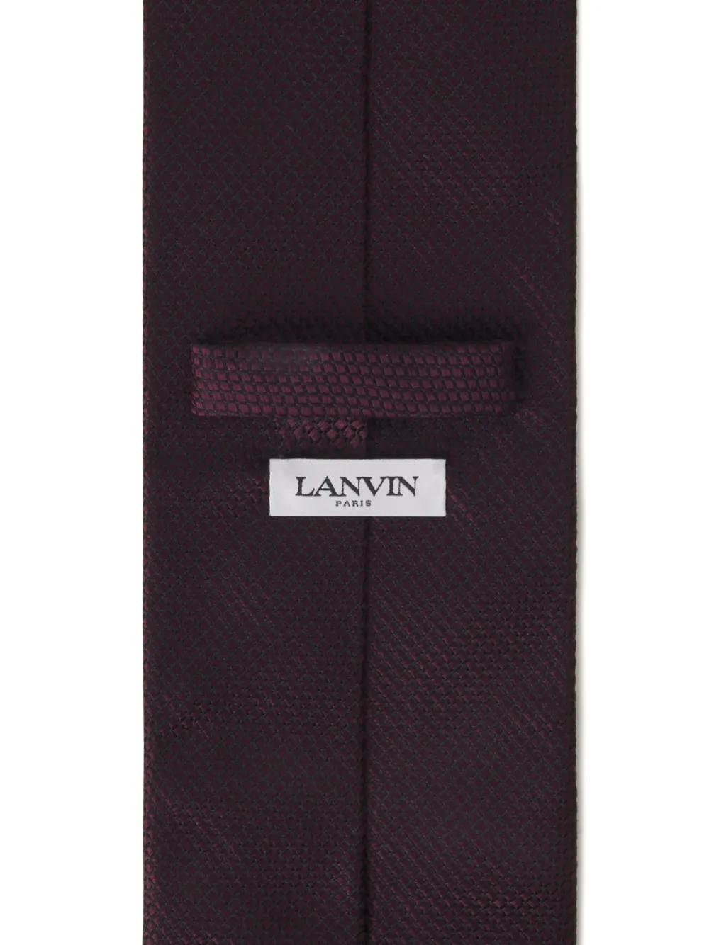 Lanvin Zijden stropdas Rood