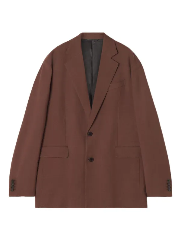 Lanvin Wool Blazer in Brown