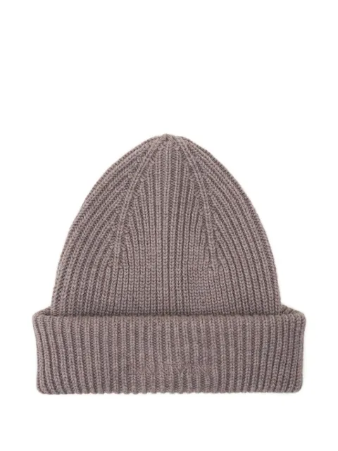 Lanvin ribbed wool beanie
