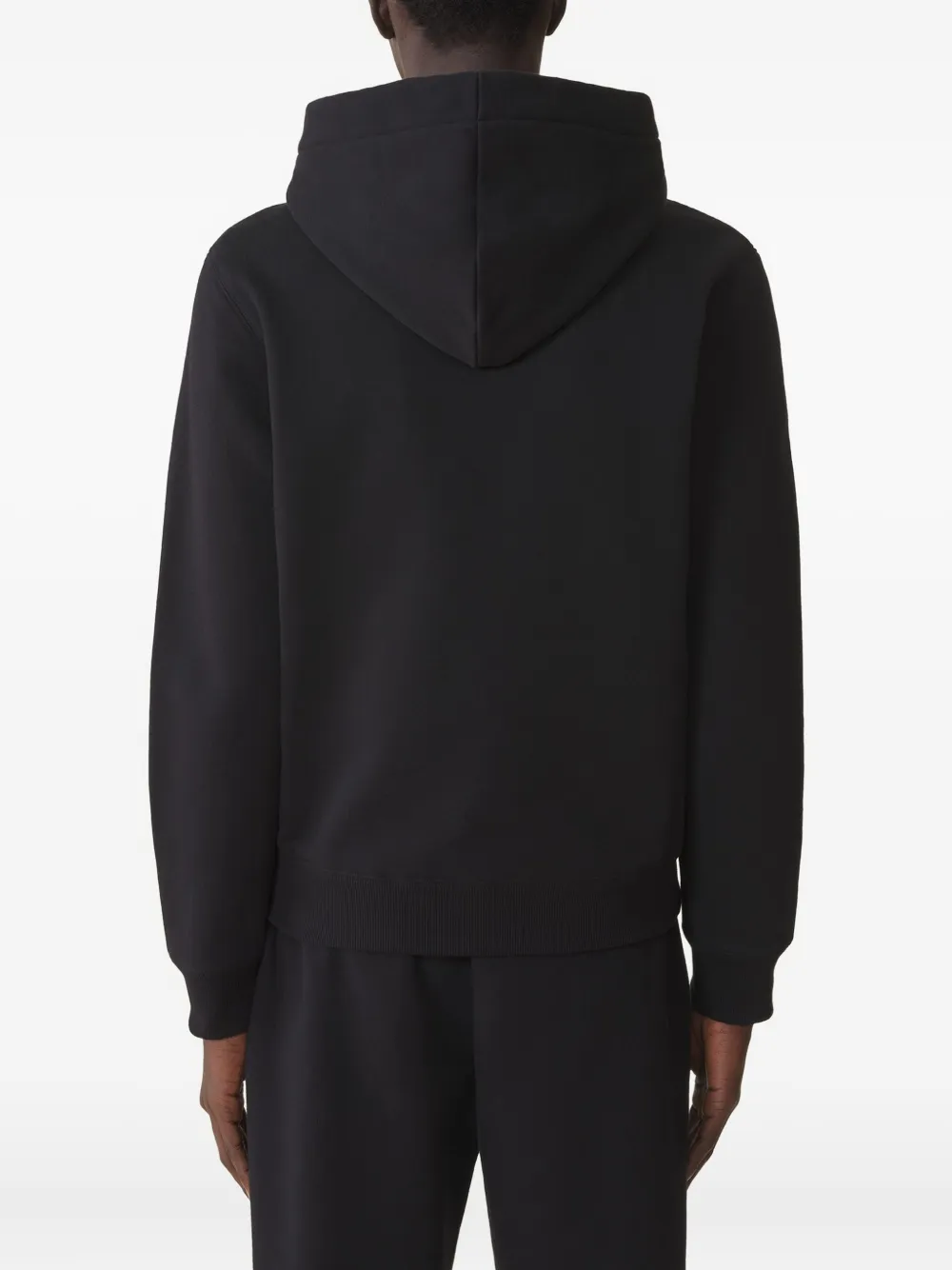 Lanvin Hoodie met borduurwerk Zwart