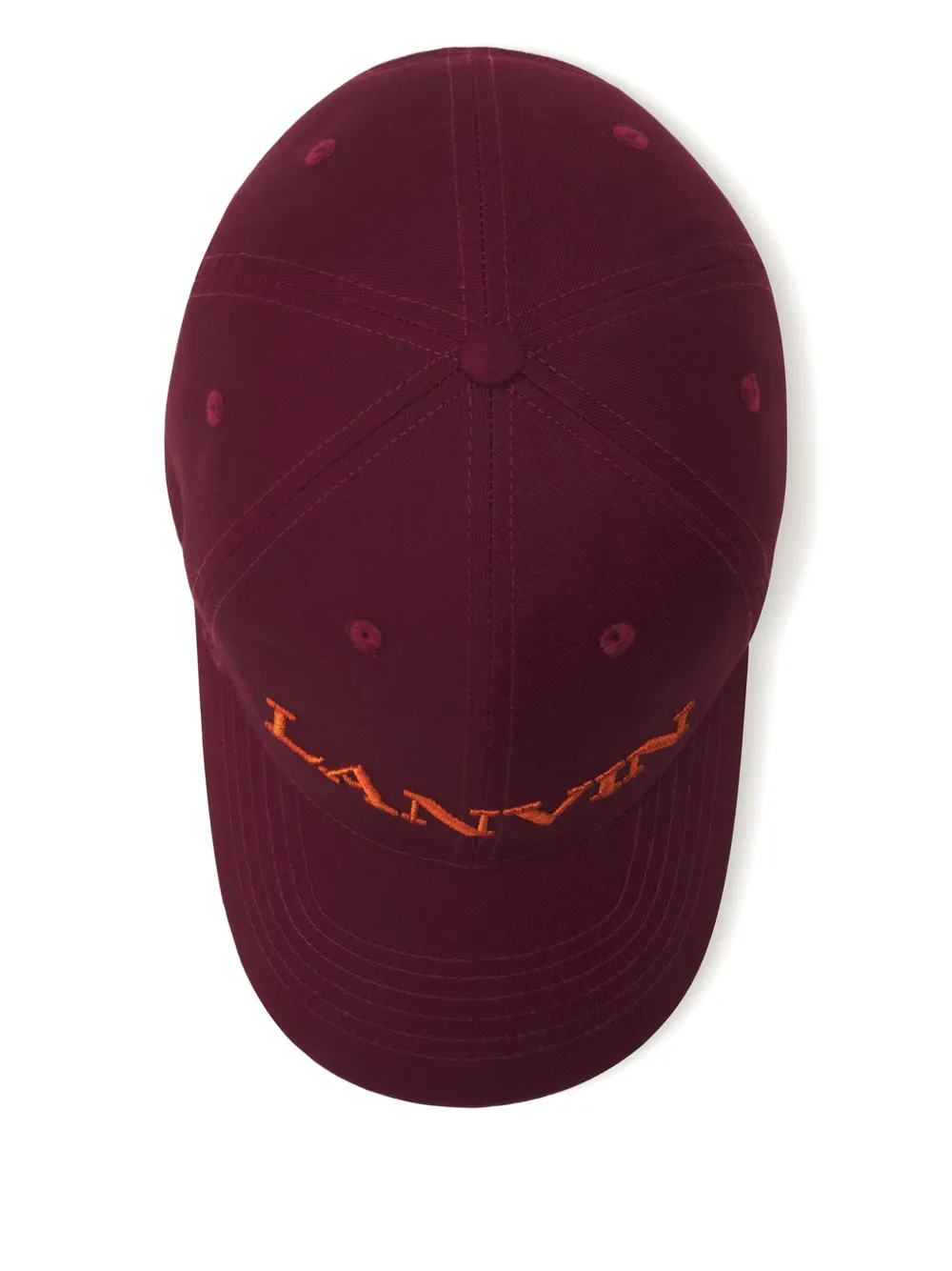 Lanvin Pet met geborduurd logo - Rood