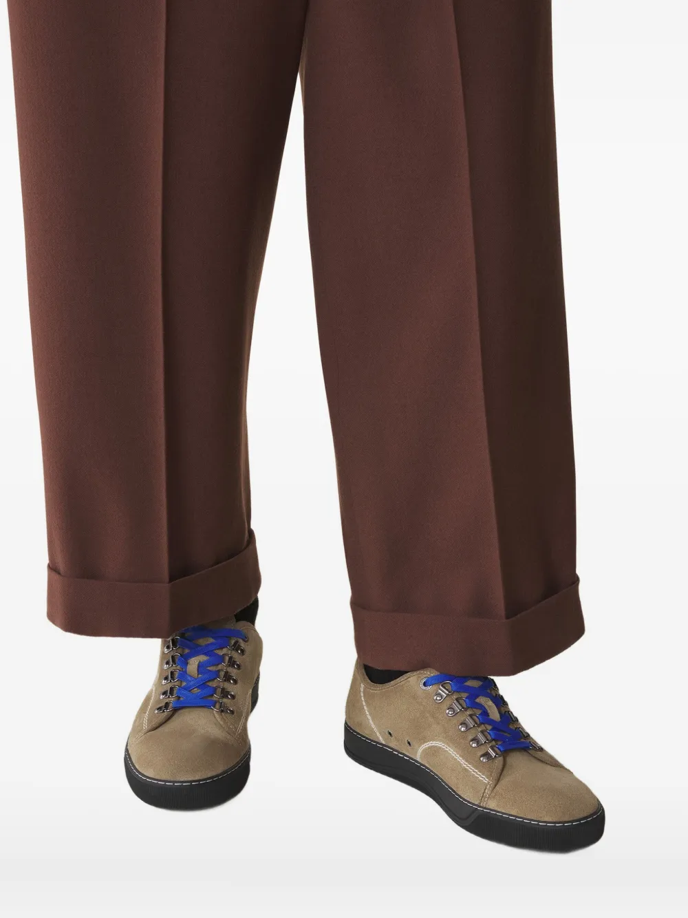 Lanvin Suède sneakers Beige